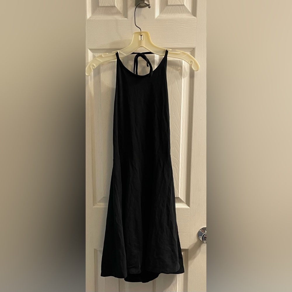 VS PINK NWOT Black Halter Dress